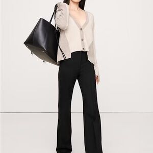 NWT - Banana Republic Ponte Pant - Bootcut - Black